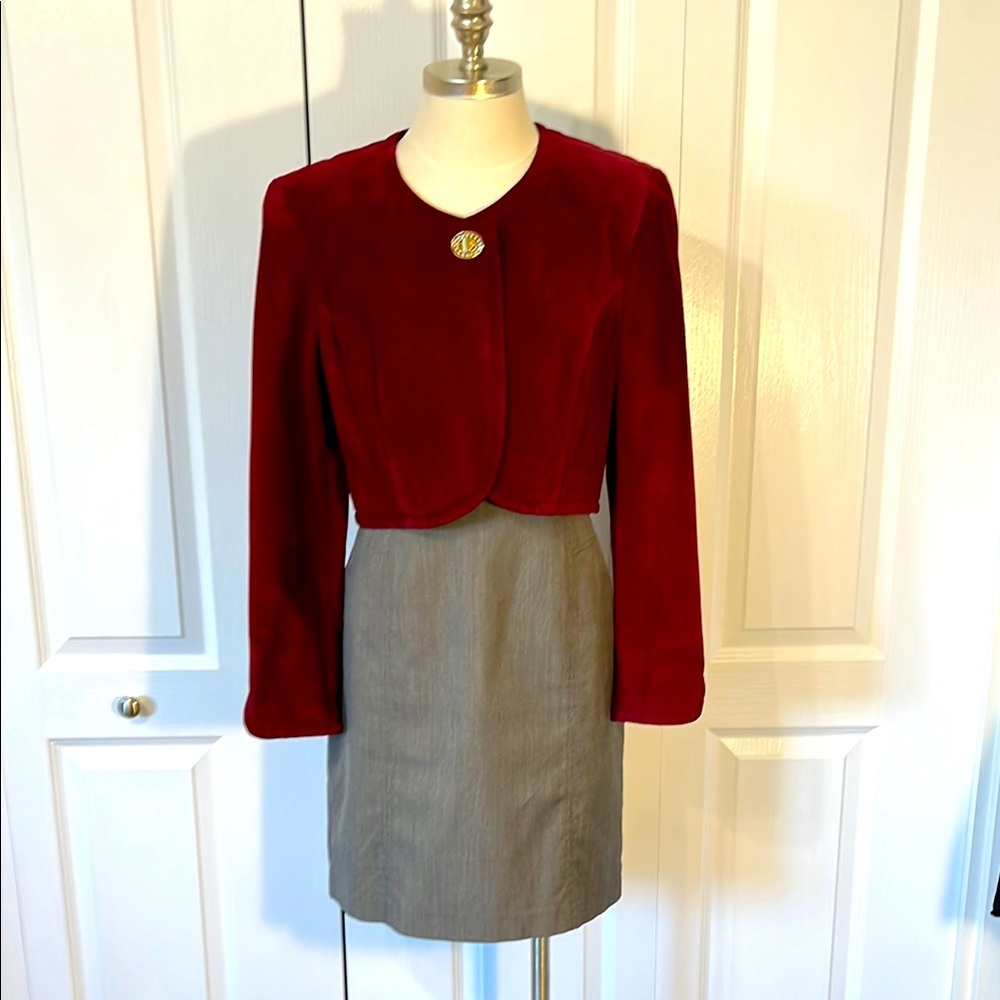 Danier Suede Bolero Jacket